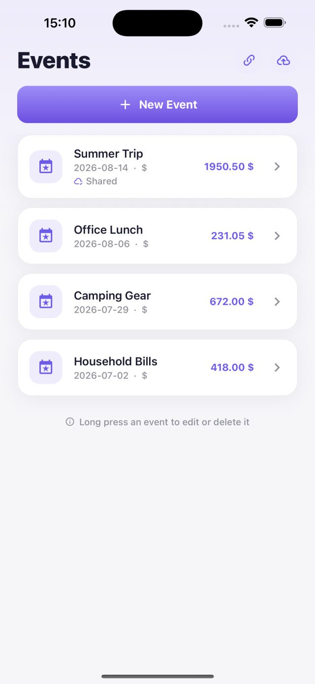 Splitto — Events
